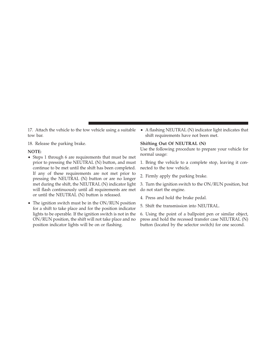 Towing tips, Towing this vehicle, Behind another vehicle | Dodge 2012 Durango - Owner Manual User Manual | Page 548 / 686