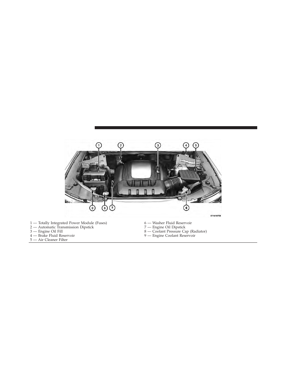 Engine compartment — 5.7l | Dodge 2012 Durango - Owner Manual User Manual | Page 584 / 686