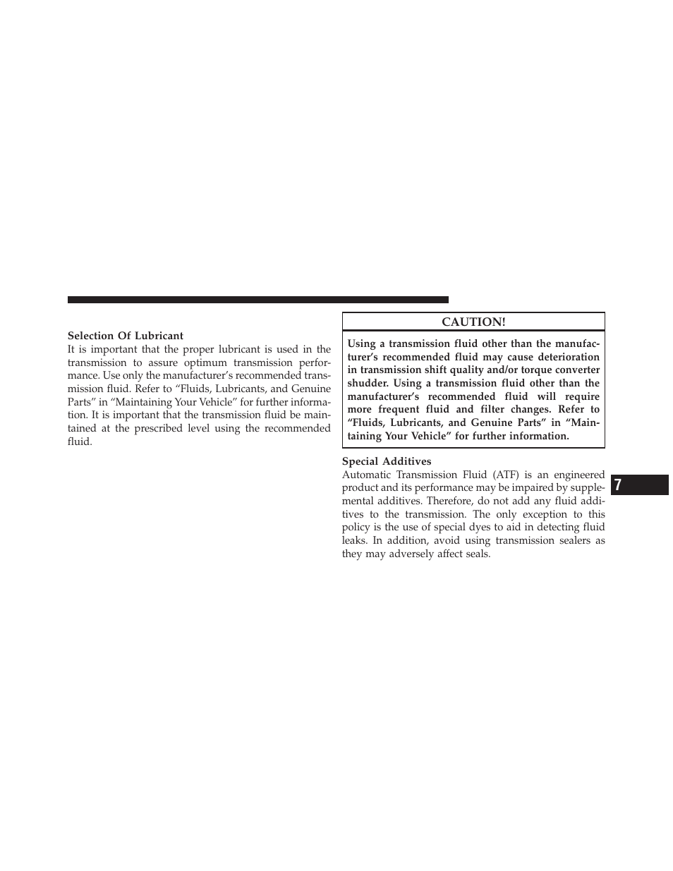 Automatic transmission | Dodge 2012 Durango - Owner Manual User Manual | Page 613 / 686