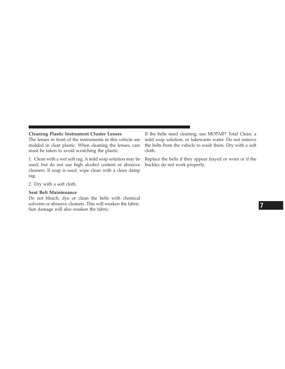 Appearance care and protection from, Corrosion, Totally integrated power module | Dodge 2012 Durango - Owner Manual User Manual | Page 621 / 686