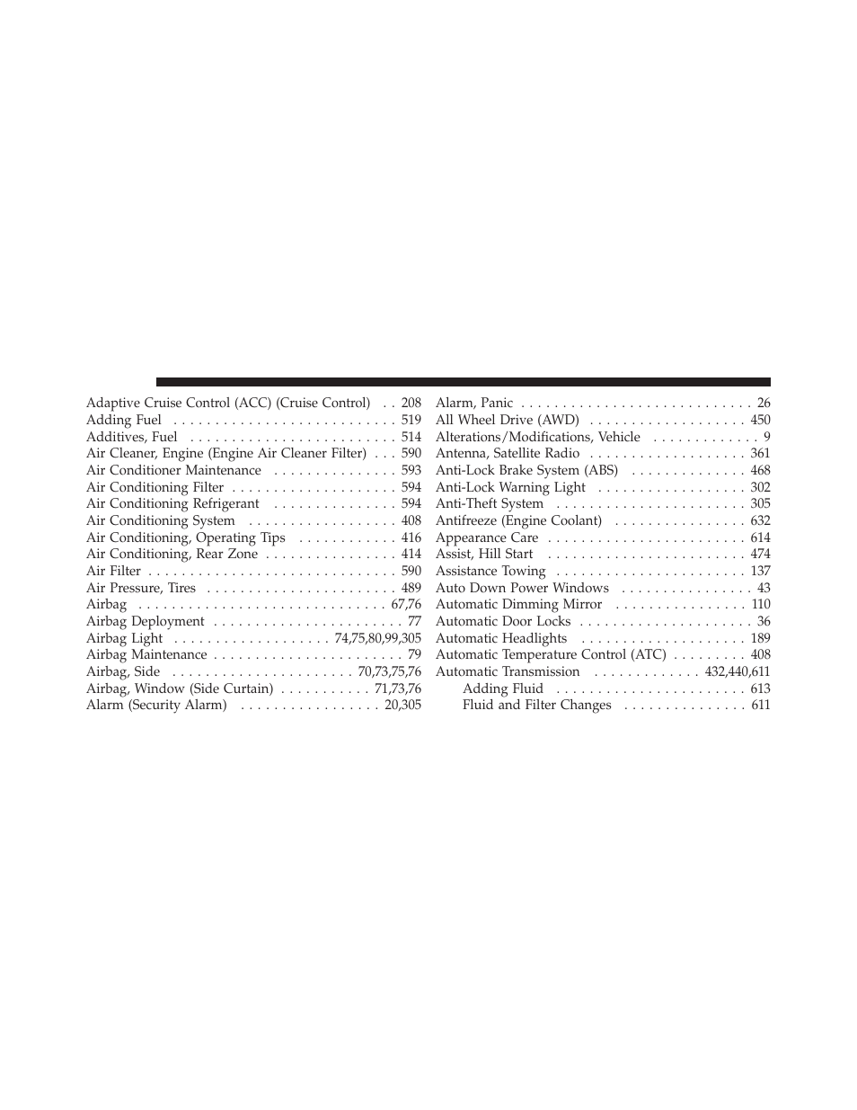 Dodge 2012 Durango - Owner Manual User Manual | Page 666 / 686