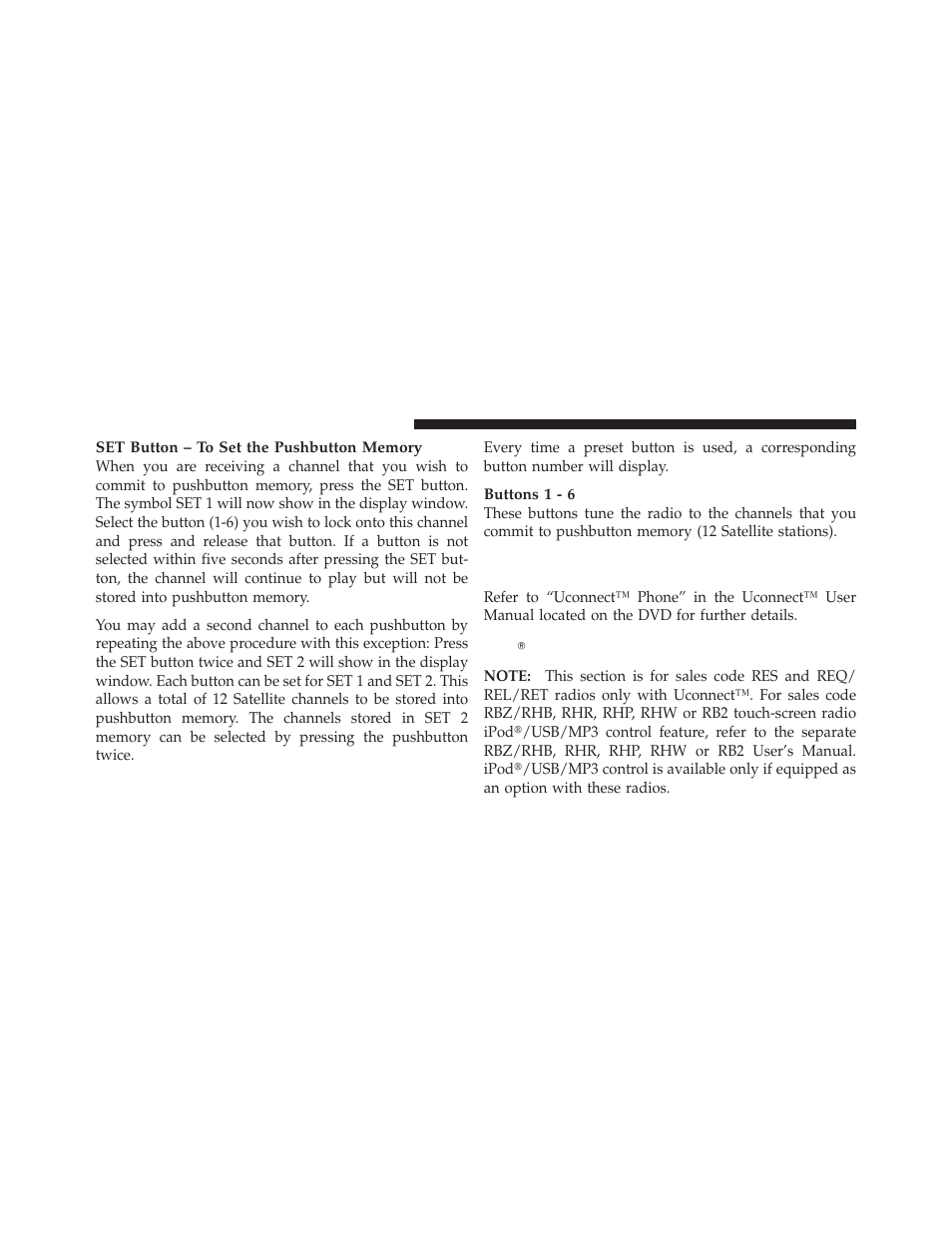 Ipodĥ/usb/mp3 control — if equipped, Operating instructions, Uconnect™ phone) — if equipped | Ipod௡/usb/mp3 control — if equipped | Dodge 2012 Grand_Caravan - Owner Manual User Manual | Page 349 / 643