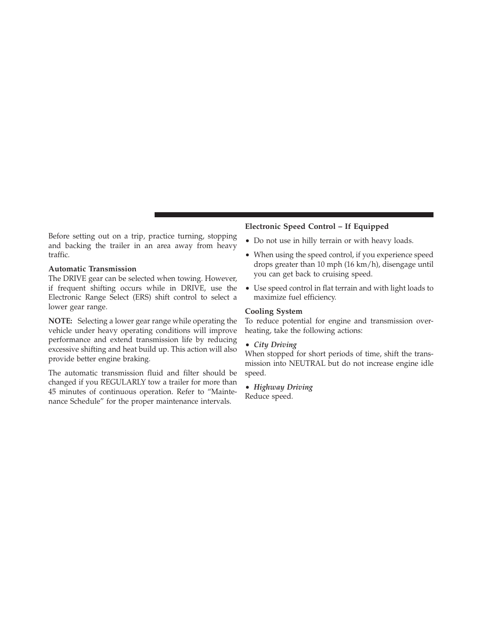 Towing tips | Dodge 2012 Grand_Caravan - Owner Manual User Manual | Page 511 / 643