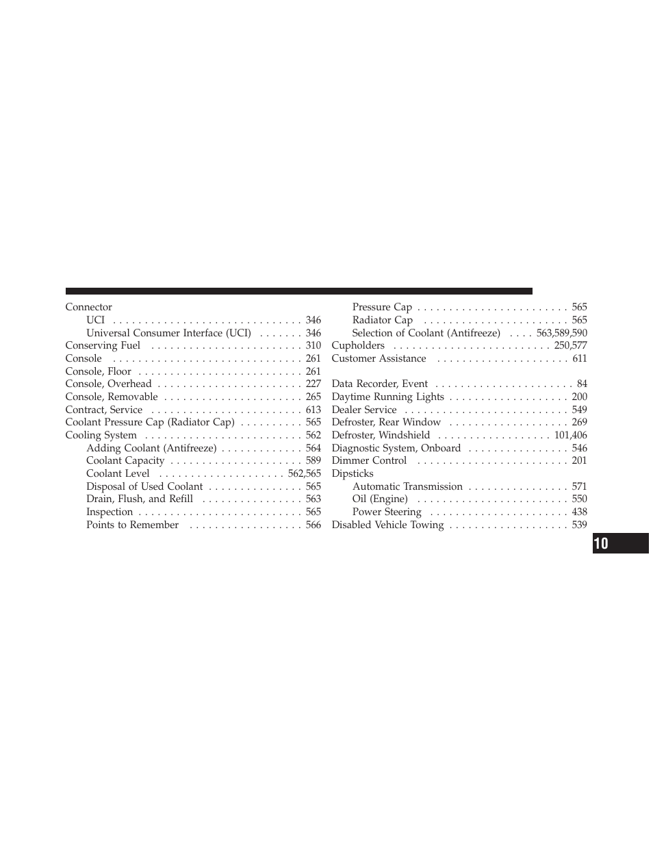 Dodge 2012 Grand_Caravan - Owner Manual User Manual | Page 626 / 643