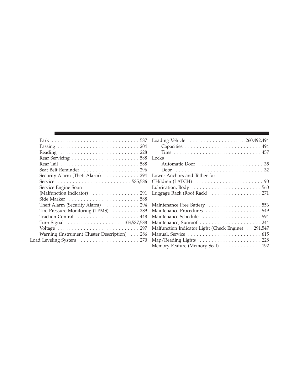 Dodge 2012 Grand_Caravan - Owner Manual User Manual | Page 633 / 643