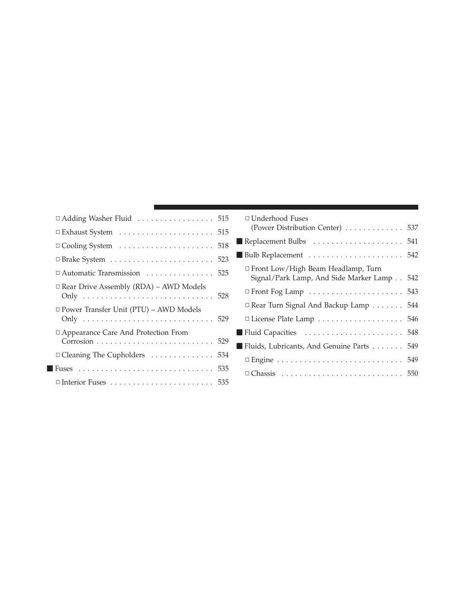 Dodge 2012 Journey - Owner Manual User Manual | Page 498 / 603