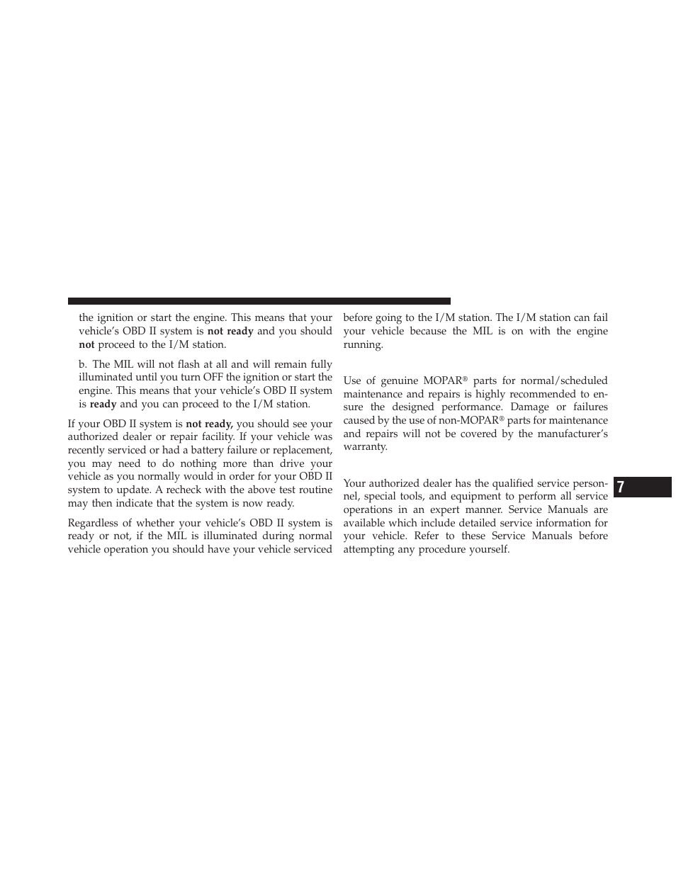 Replacement parts, Dealer service | Dodge 2012 Journey - Owner Manual User Manual | Page 503 / 603