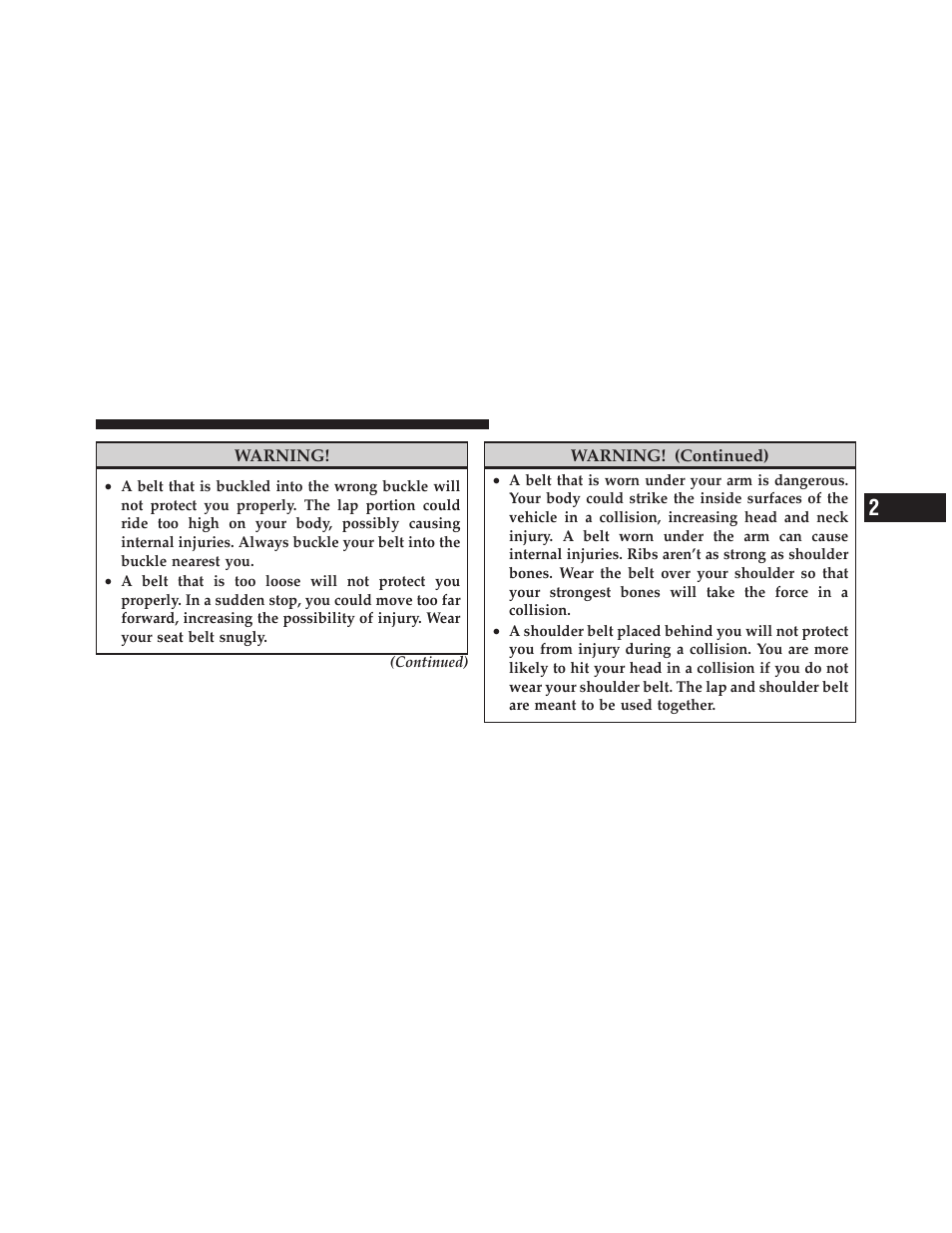 Dodge 2012 Journey - Owner Manual User Manual | Page 51 / 603