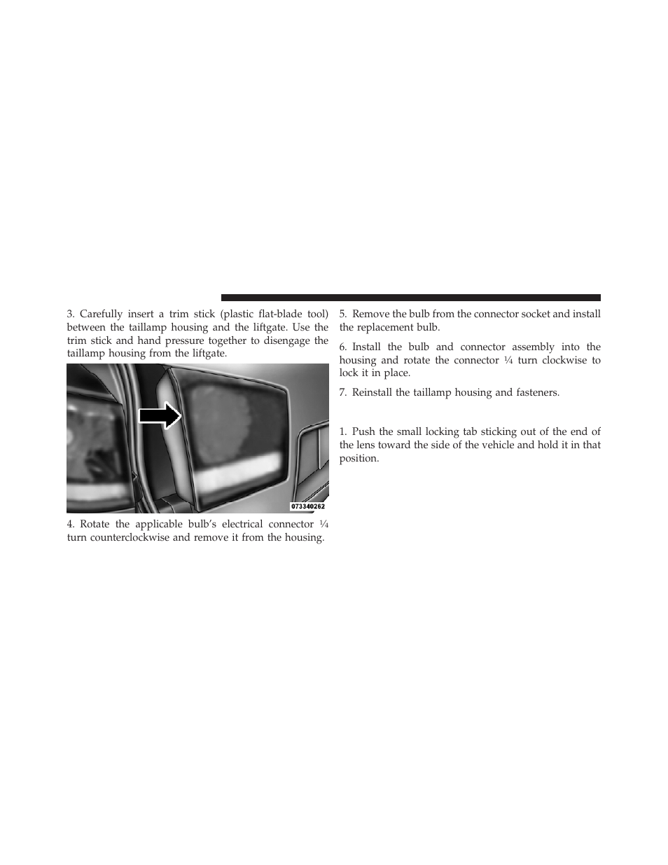 License plate lamp | Dodge 2012 Journey - Owner Manual User Manual | Page 548 / 603