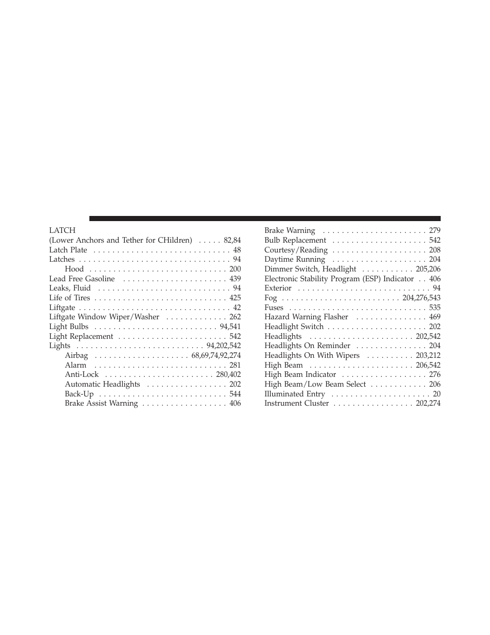 Dodge 2012 Journey - Owner Manual User Manual | Page 590 / 603