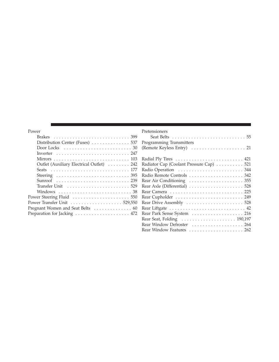 Dodge 2012 Journey - Owner Manual User Manual | Page 594 / 603