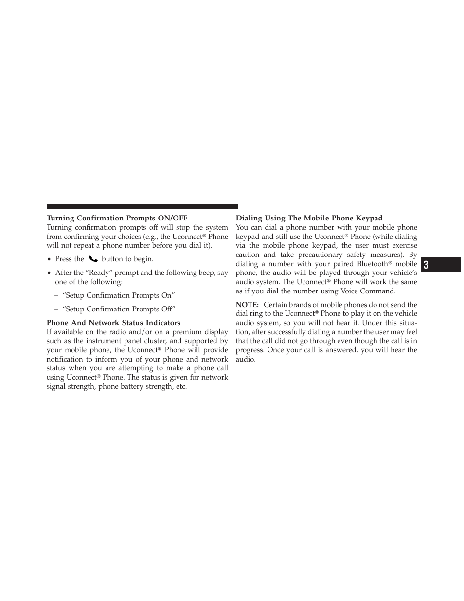 Dodge 2013 Dart - Owner Manual User Manual | Page 135 / 604