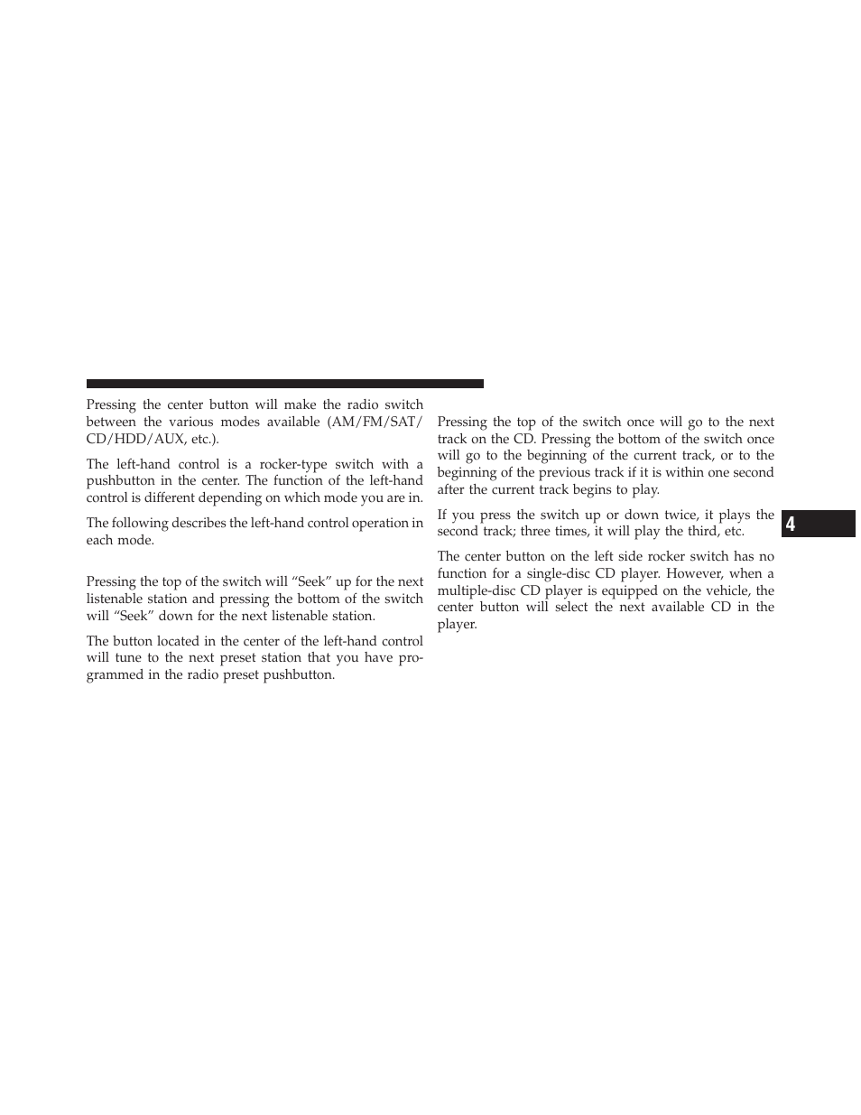 Radio operation, Cd player | Dodge 2013 Dart - Owner Manual User Manual | Page 361 / 604