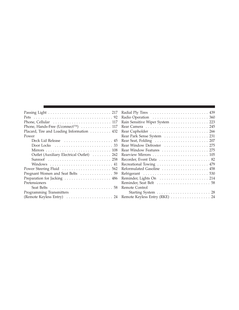 Dodge 2013 Dart - Owner Manual User Manual | Page 596 / 604