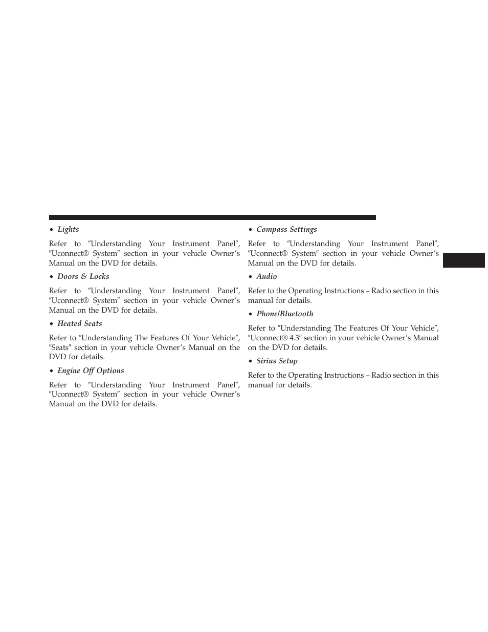 Dodge 2013 Dart - Uconnect Manual User Manual | Page 34 / 140