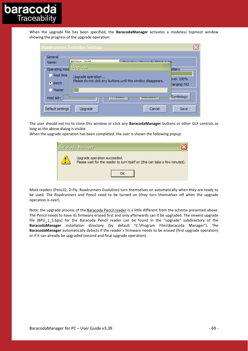 Baracoda Bluetooth Headset User Manual | Page 69 / 75