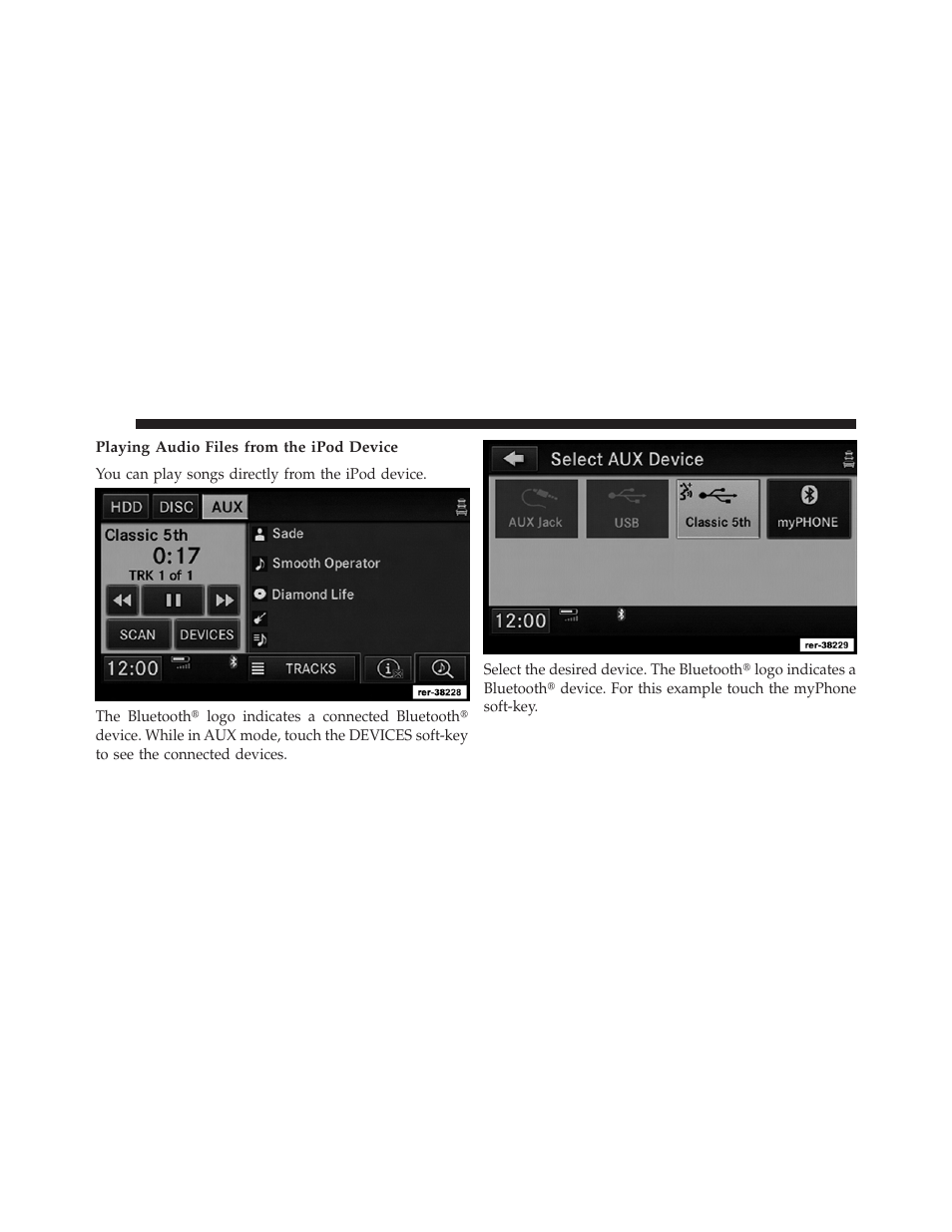 Playing audio files from the ipod device | Ram Trucks UCONNECT 730N for Jeep User Manual | Page 116 / 220