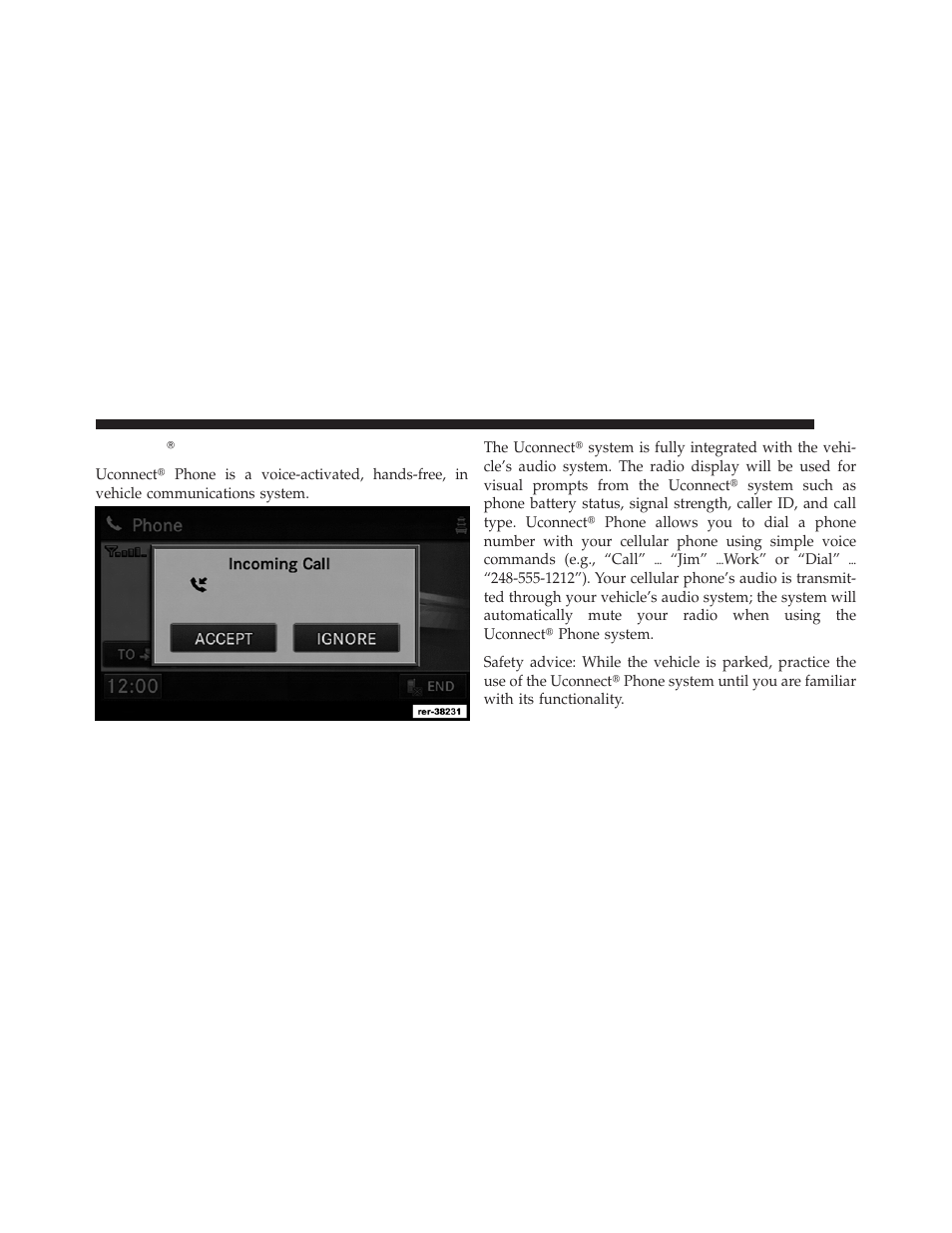 Uconnect phone | Ram Trucks UCONNECT 730N for Jeep User Manual | Page 137 / 220