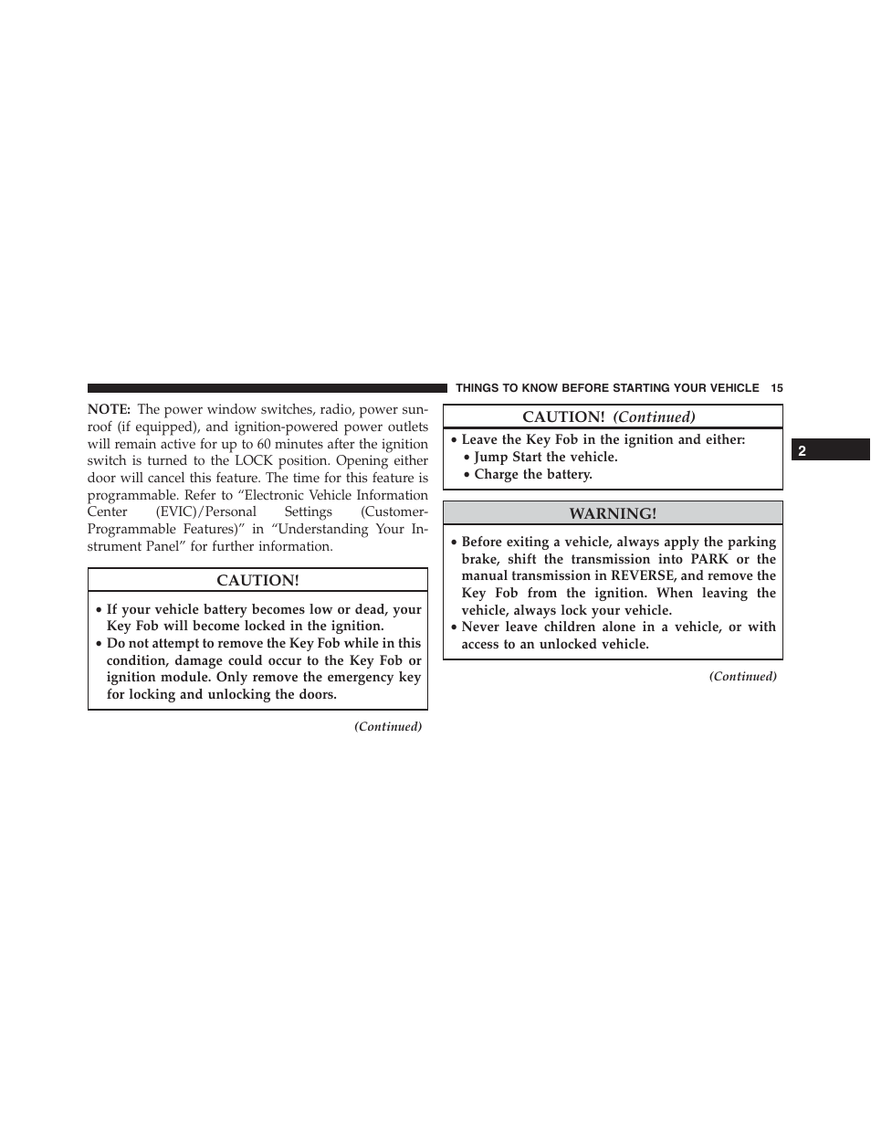 Dodge 2013 Challenger - Owner Manual User Manual | Page 17 / 530