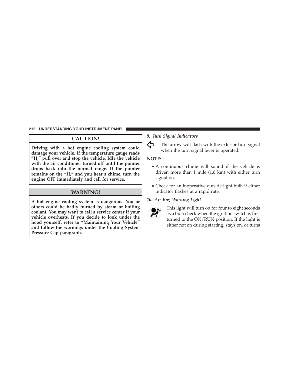 Dodge 2013 Challenger - Owner Manual User Manual | Page 214 / 530
