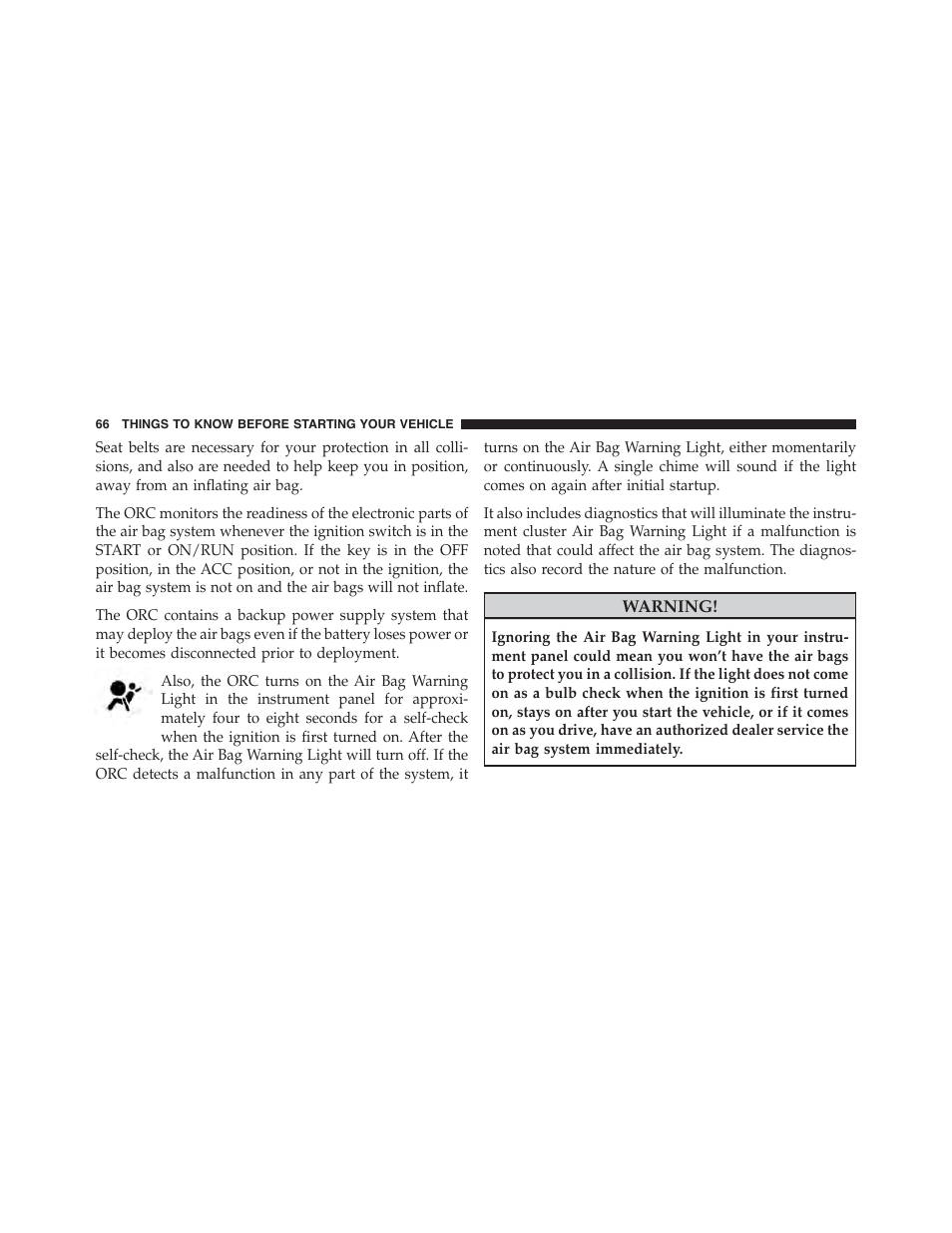 Dodge 2013 Challenger - Owner Manual User Manual | Page 68 / 530