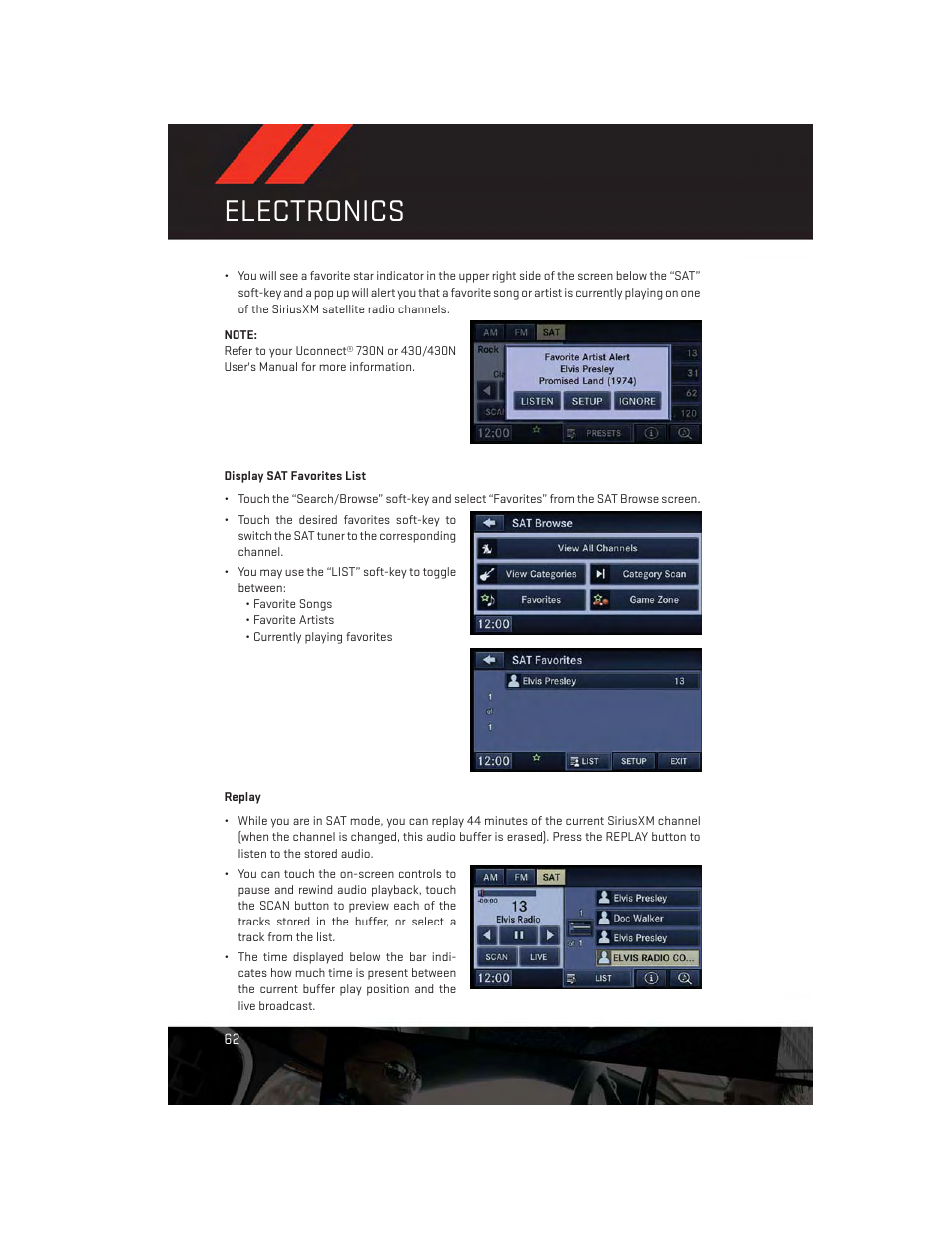 Electronics | Dodge 2013 Challenger_SRT - User Guide User Manual | Page 64 / 140