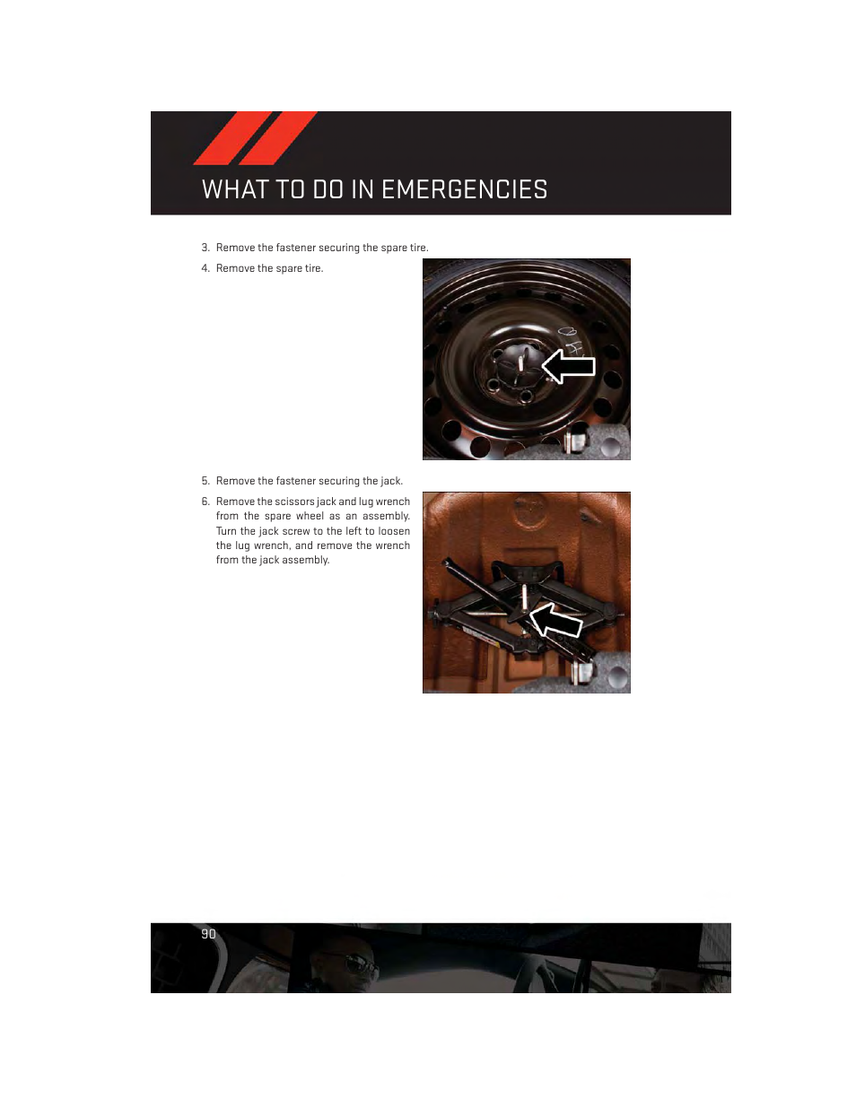 What to do in emergencies | Dodge 2013 Challenger_SRT - User Guide User Manual | Page 92 / 140