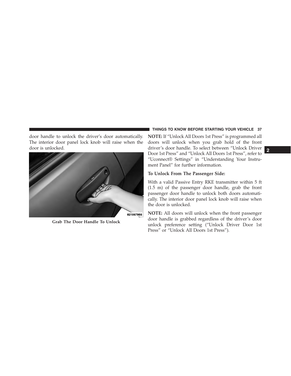 Dodge 2013 Challenger_SRT - Owner Manual User Manual | Page 39 / 520