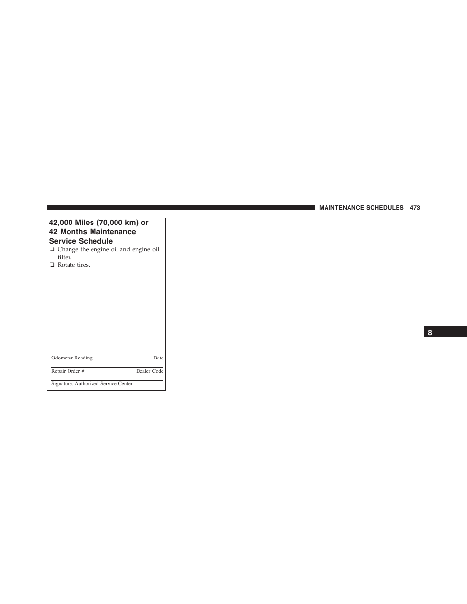 Dodge 2013 Challenger_SRT - Owner Manual User Manual | Page 475 / 520