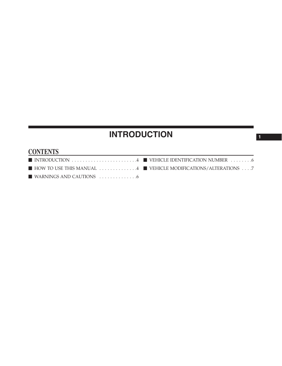 Dodge 2013 Challenger_SRT - Owner Manual User Manual | Page 5 / 520