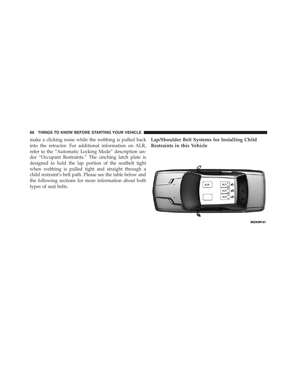 Dodge 2013 Challenger_SRT - Owner Manual User Manual | Page 90 / 520