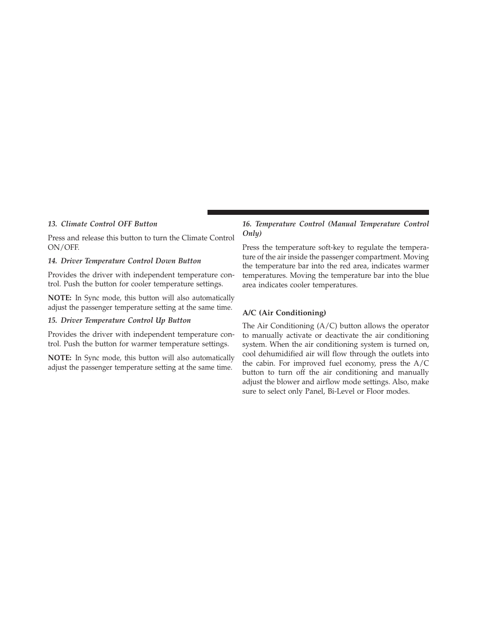 Climate control functions, A/c (air conditioning) | Dodge 2013 Charger - Owner Manual User Manual | Page 384 / 631