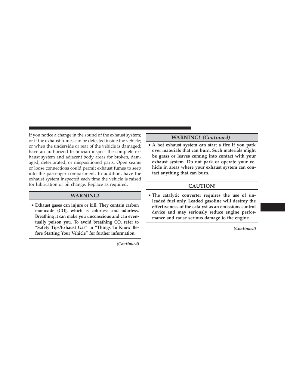 Dodge 2013 Charger - Owner Manual User Manual | Page 553 / 631