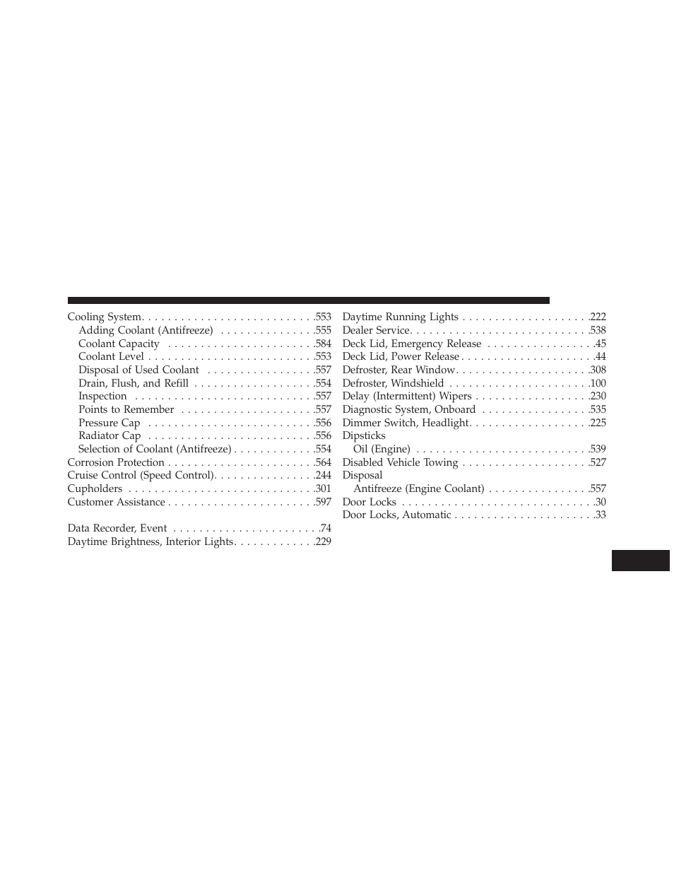 Dodge 2013 Charger - Owner Manual User Manual | Page 613 / 631