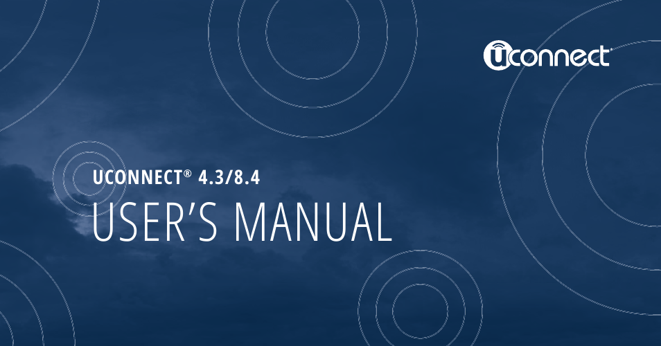 Chrysler 2013 300 SRT - Uconnect 4.3/8.4 Manual User Manual | 138 pages