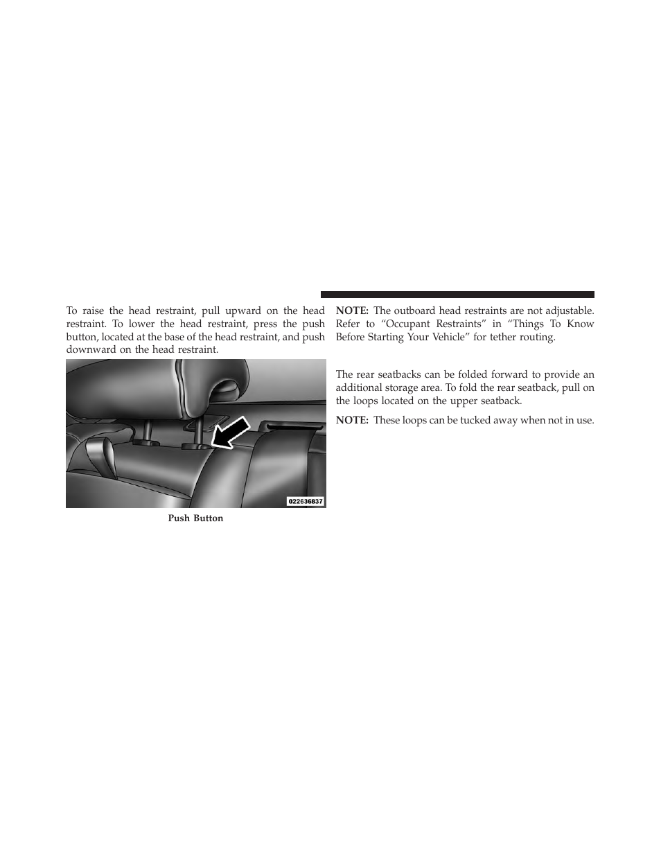 Folding rear seat | Dodge 2013 Charger-SRT - Owner Manual User Manual | Page 212 / 595