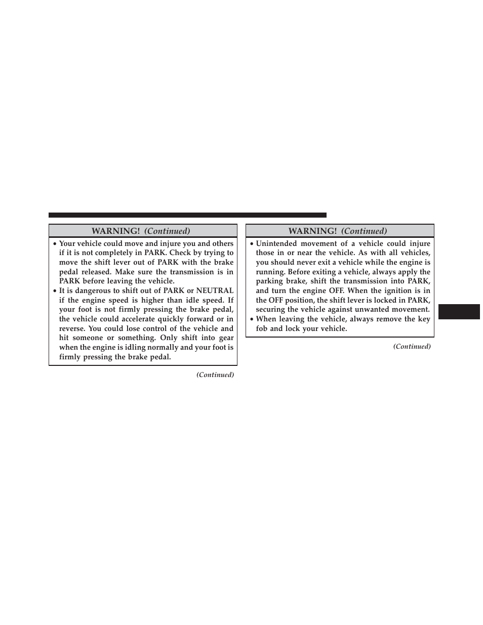 Dodge 2013 Charger-SRT - Owner Manual User Manual | Page 401 / 595