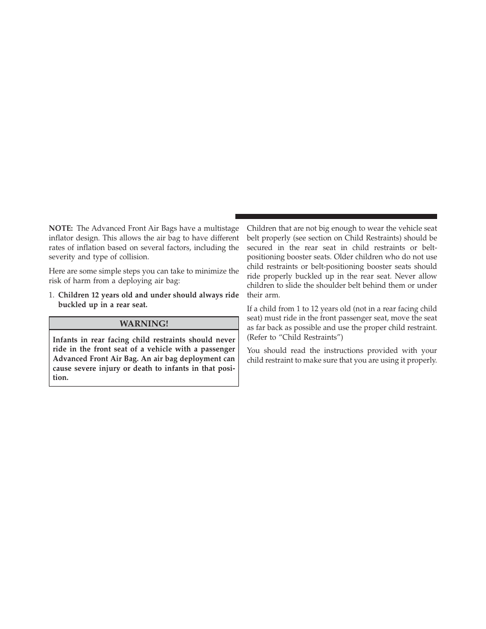 Dodge 2013 Charger-SRT - Owner Manual User Manual | Page 48 / 595