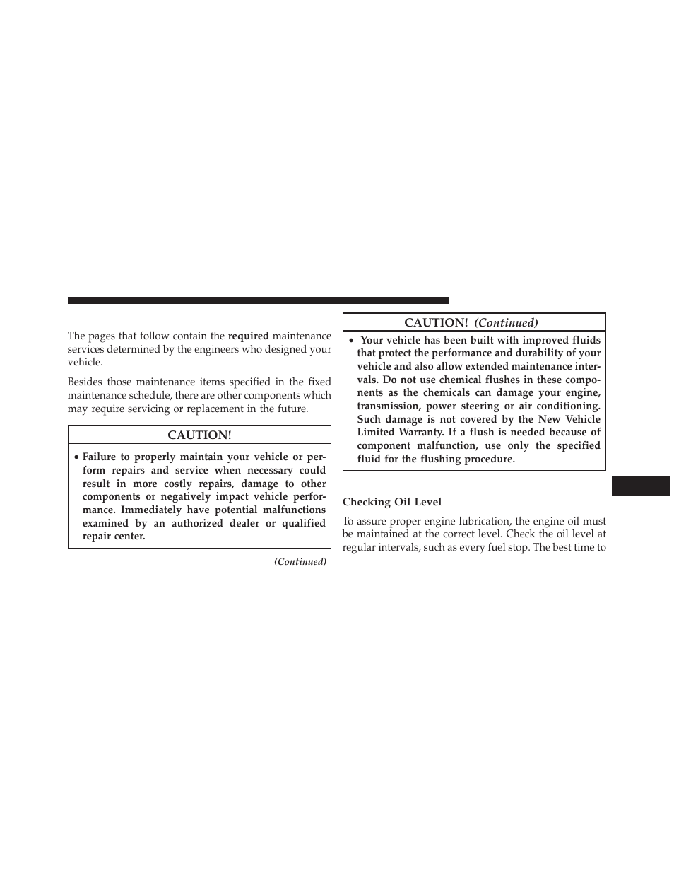 Maintenance procedures, Engine oil, Checking oil level | Dodge 2013 Charger-SRT - Owner Manual User Manual | Page 499 / 595