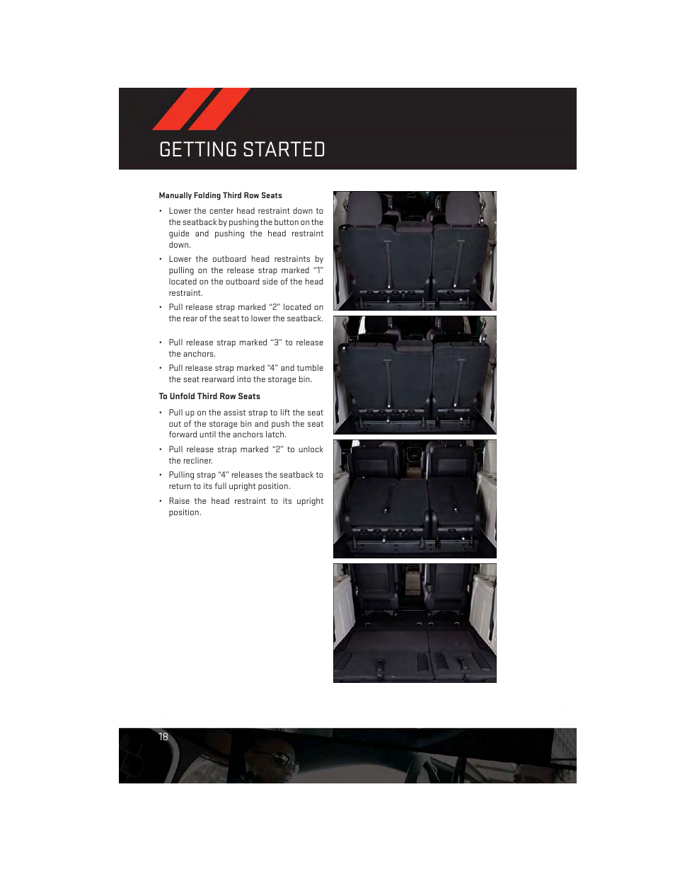 Getting started | Dodge 2013 Grand_Caravan - User Guide User Manual | Page 20 / 132