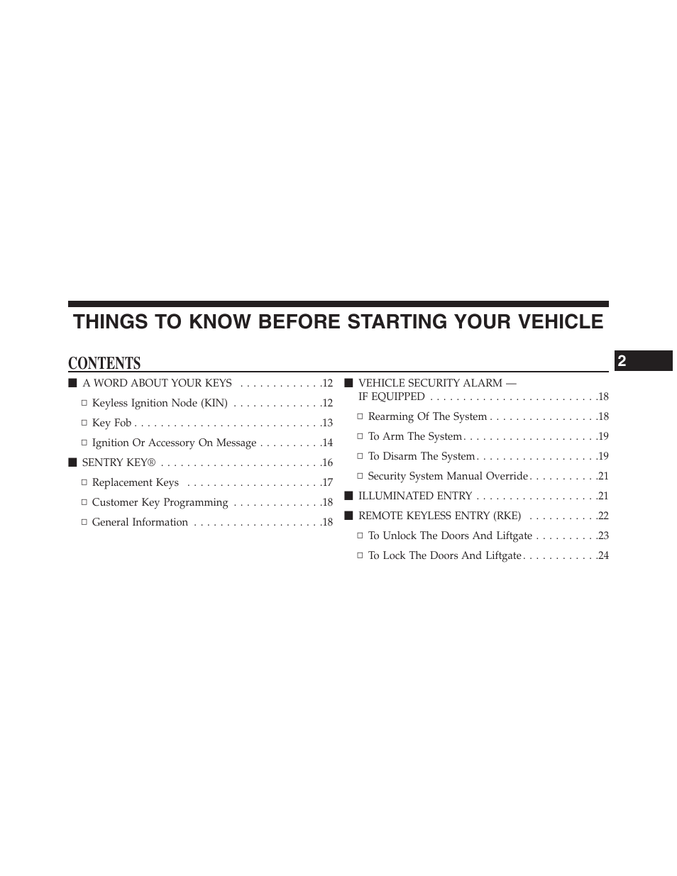 Dodge 2013 Journey - Owner Manual User Manual | Page 11 / 630