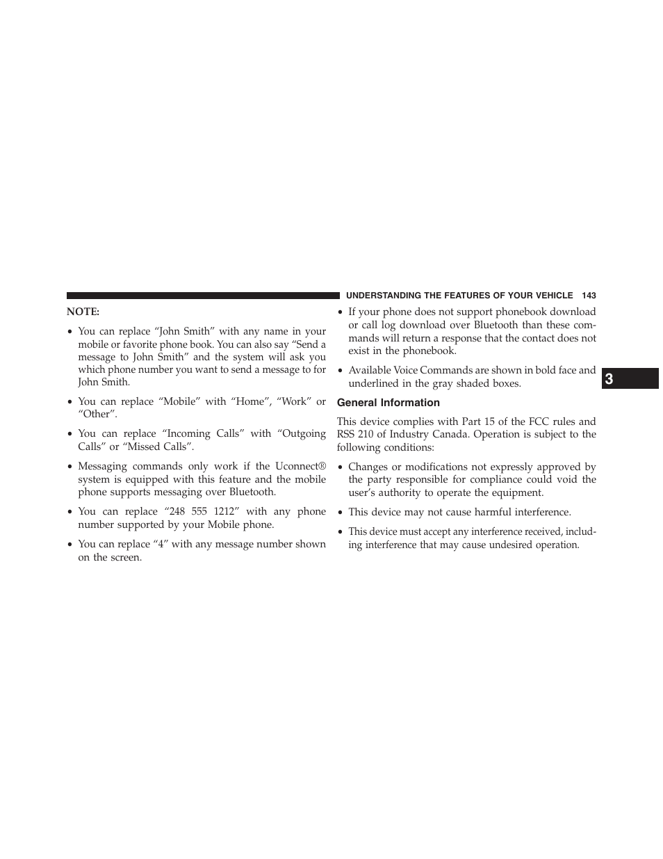 General information | Dodge 2013 Journey - Owner Manual User Manual | Page 145 / 630