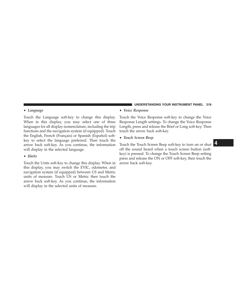 Dodge 2013 Journey - Owner Manual User Manual | Page 321 / 630