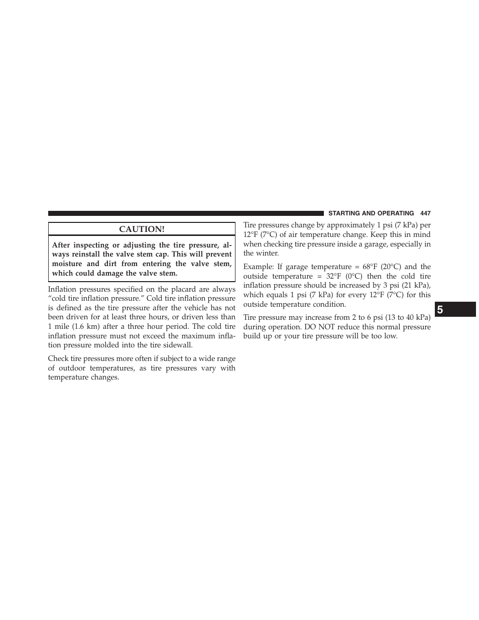 Dodge 2013 Journey - Owner Manual User Manual | Page 449 / 630