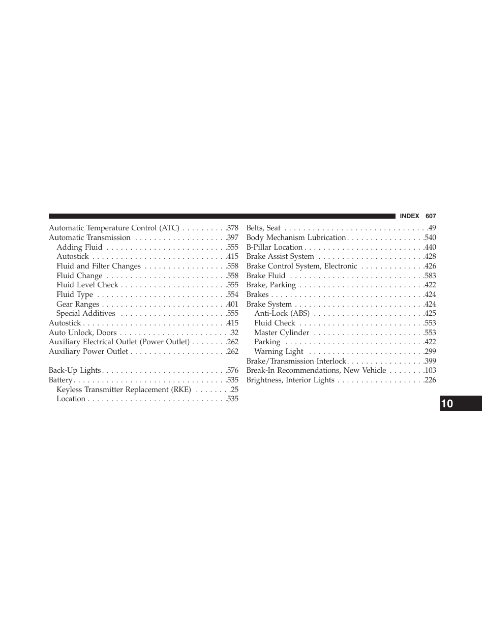 Dodge 2013 Journey - Owner Manual User Manual | Page 609 / 630