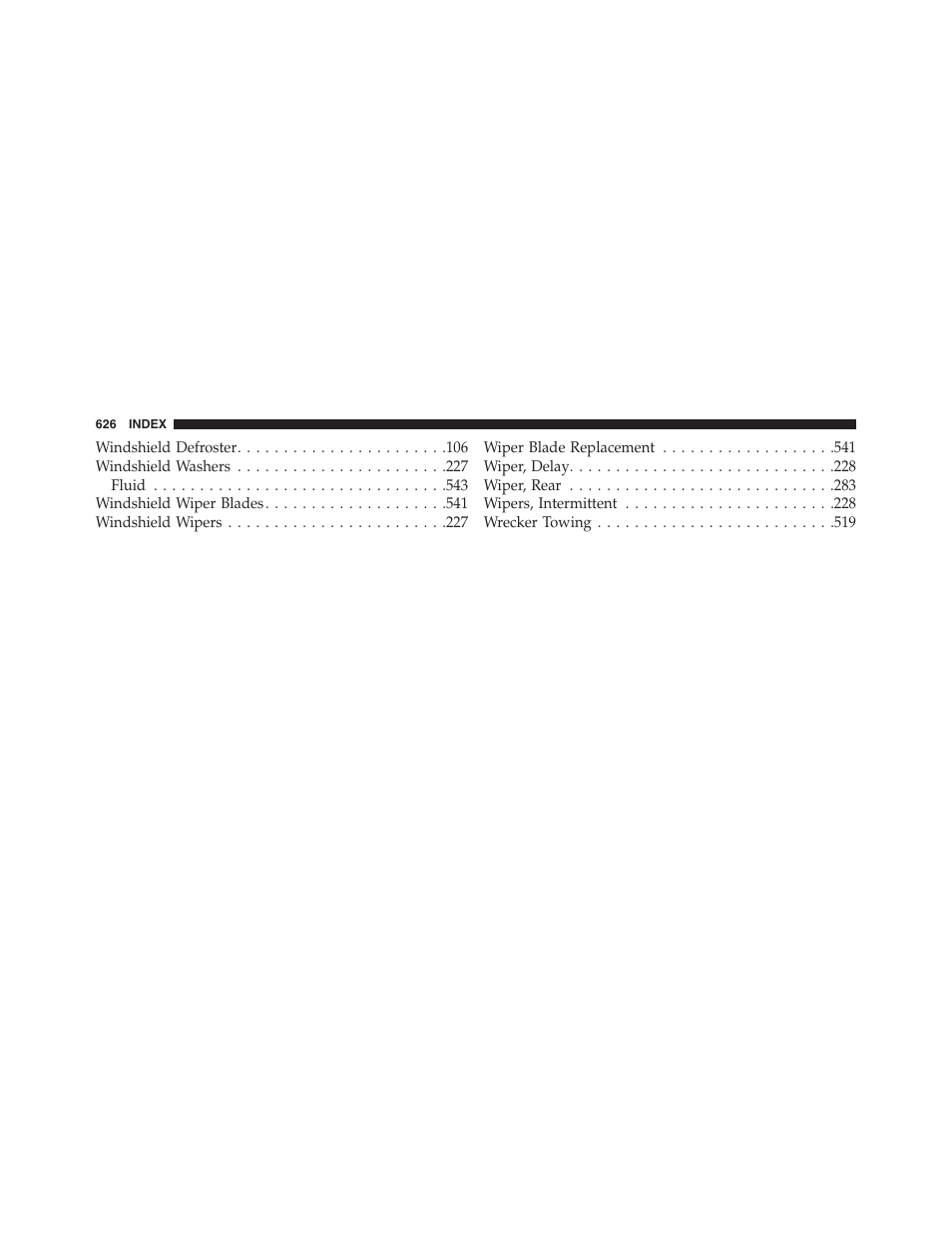 Dodge 2013 Journey - Owner Manual User Manual | Page 628 / 630