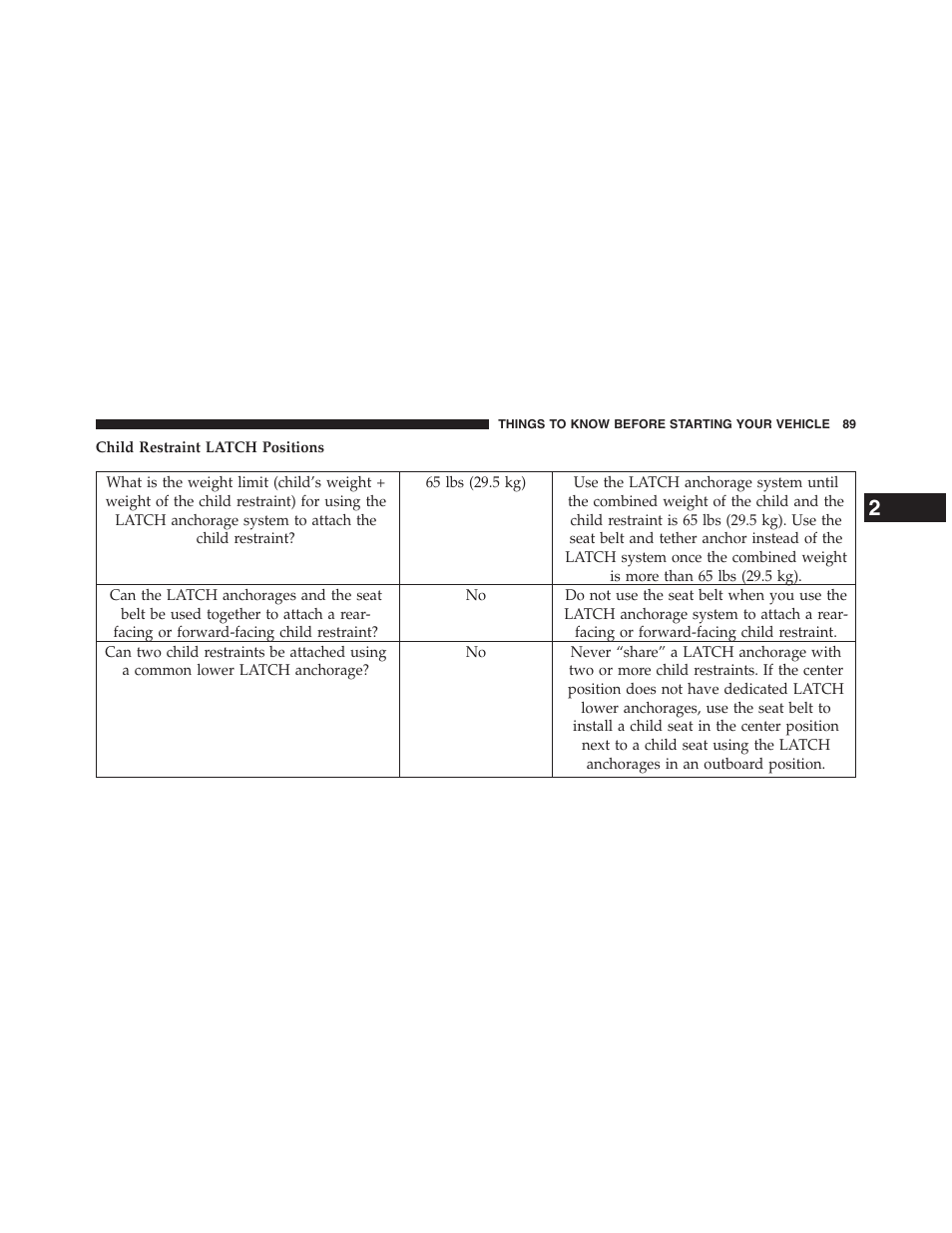 Dodge 2013 Journey - Owner Manual User Manual | Page 91 / 630