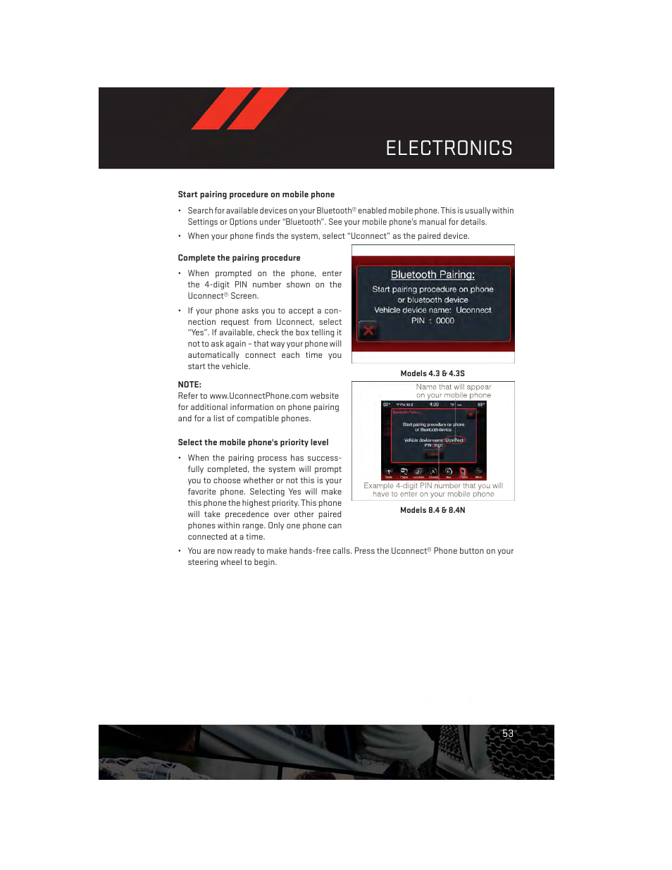 Electronics | Dodge 2013 Journey - User Guide User Manual | Page 55 / 116