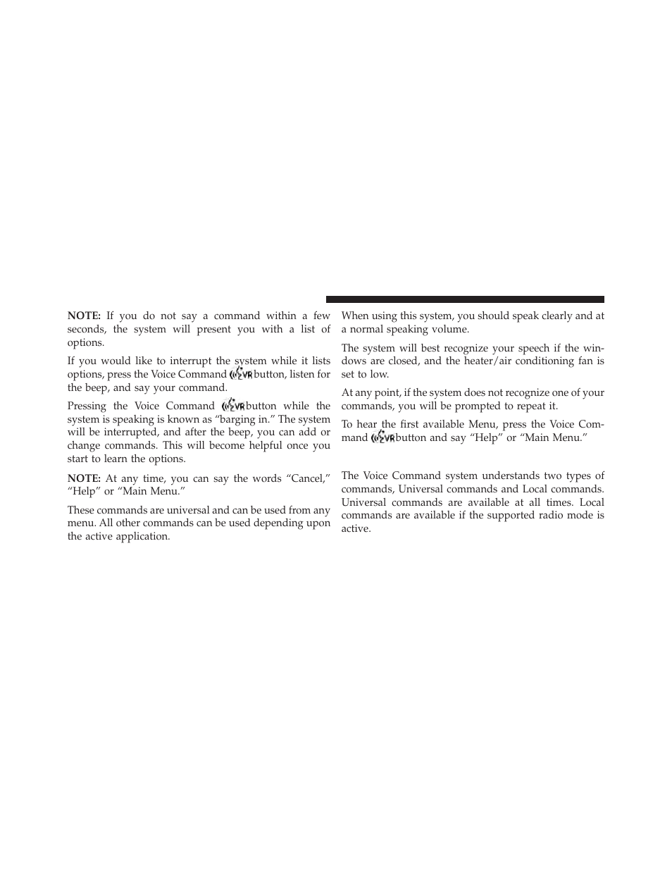 Commands | Dodge 2014 Avenger - Owner Manual User Manual | Page 146 / 517