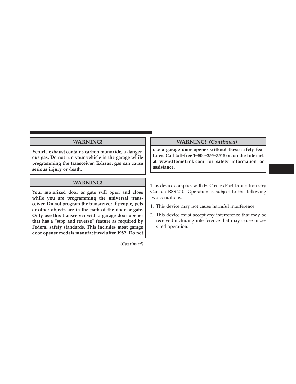 General information | Dodge 2014 Avenger - Owner Manual User Manual | Page 191 / 517
